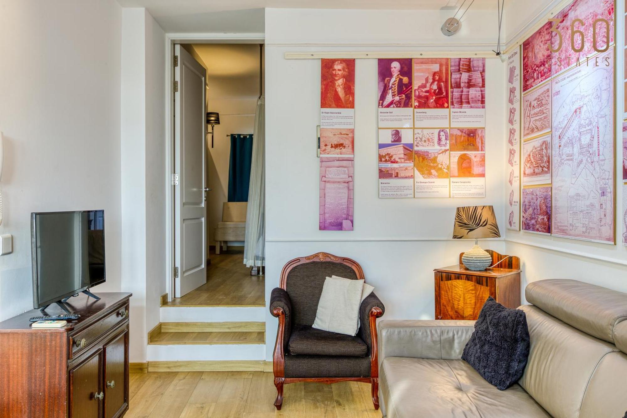 Comfortable 1Br Home With Maltese Balcony In Valletta By 360 Estates Extérieur photo
